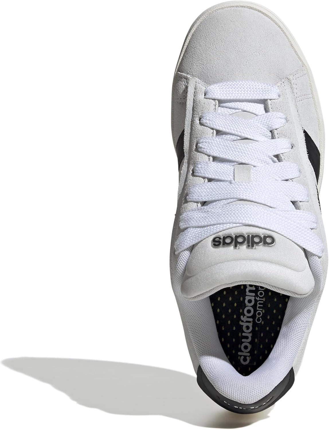 imageadidas Womens Grand Court Alpha 00s SneakersCrystal WhiteBlackOff White