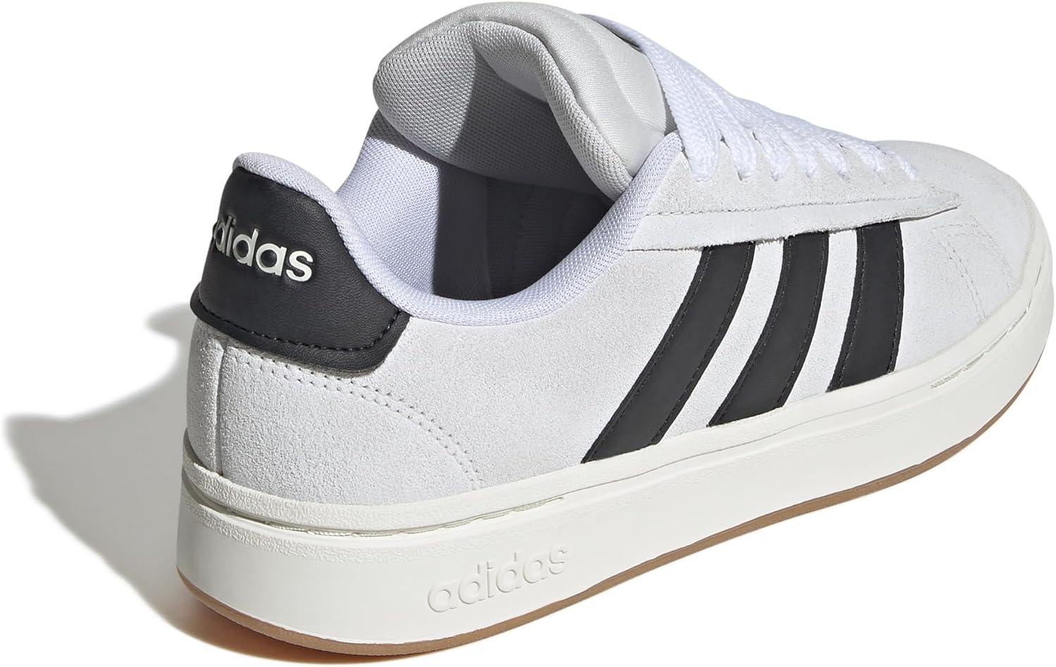 imageadidas Womens Grand Court Alpha 00s SneakersCrystal WhiteBlackOff White