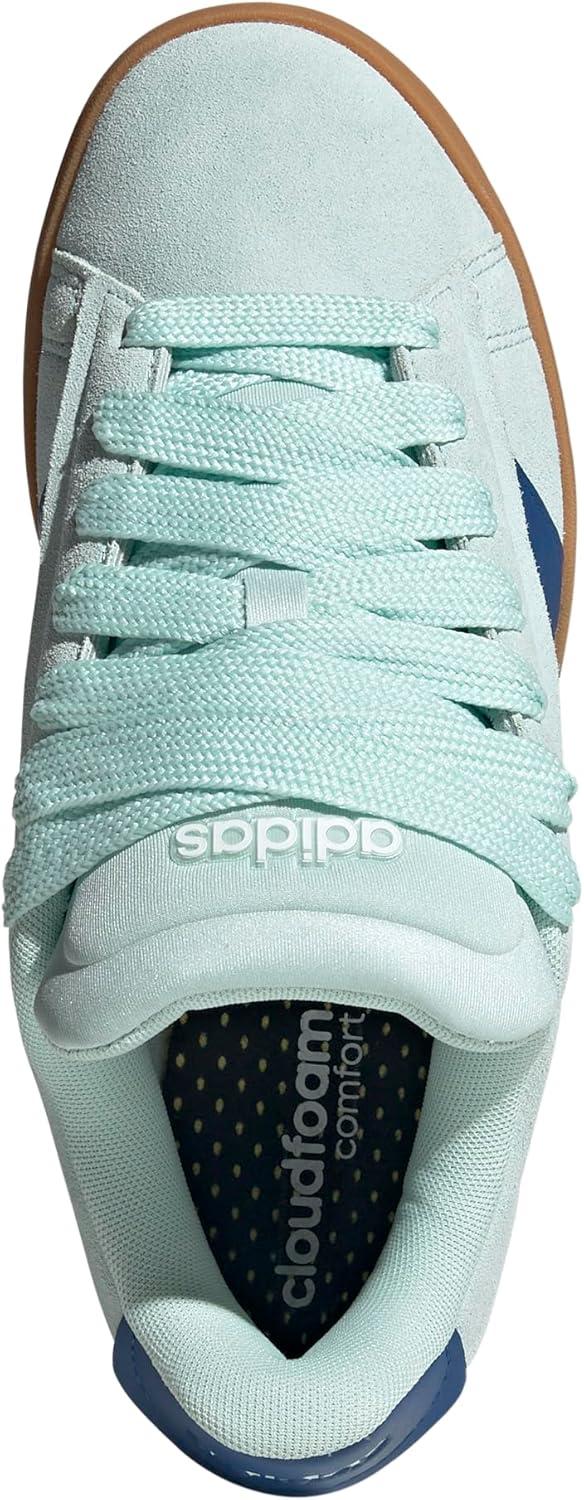 imageadidas Womens Grand Court Alpha 00s SneakersHalo MintTeam Royal BlueGum