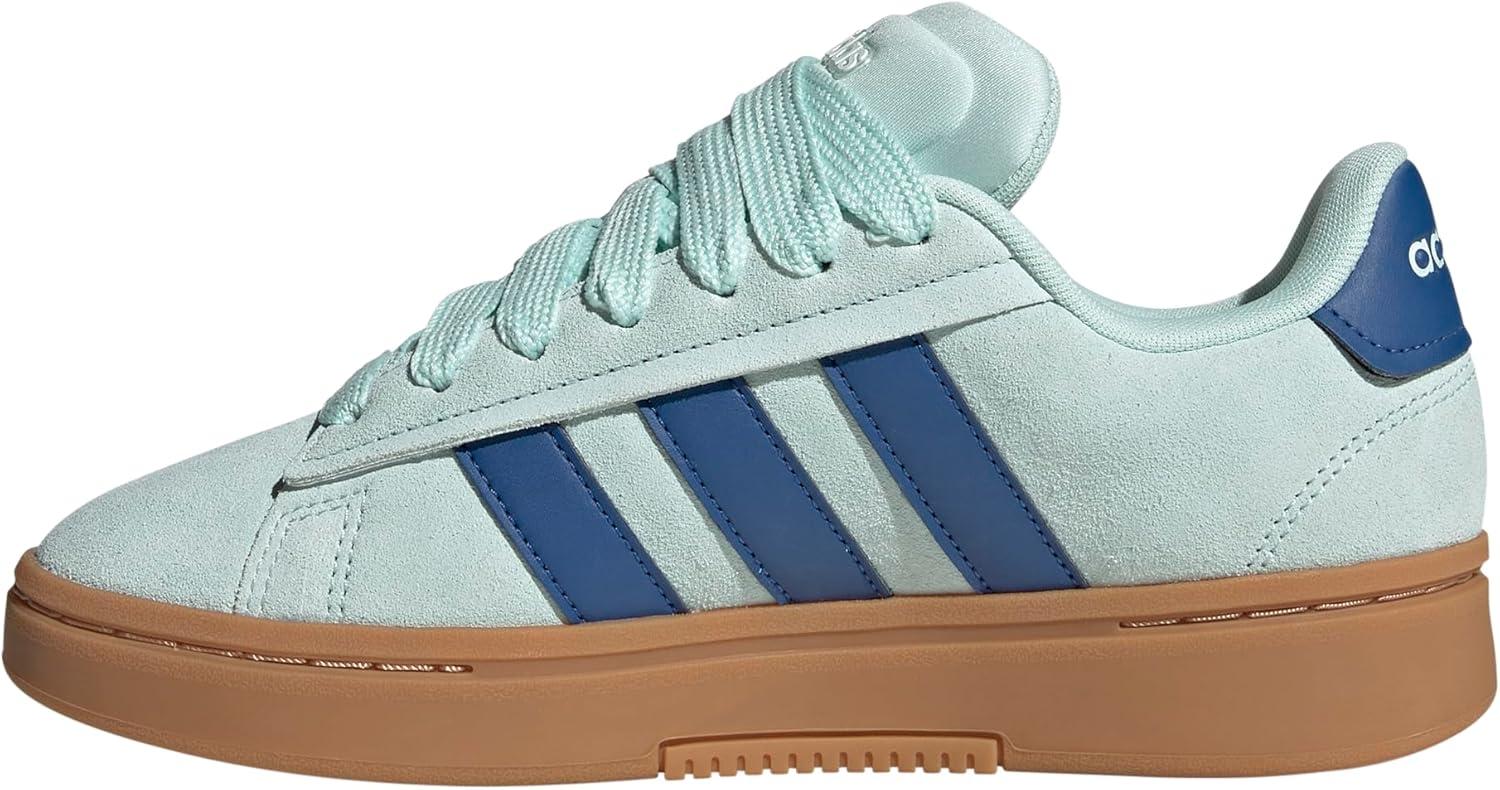 imageadidas Womens Grand Court Alpha 00s SneakersHalo MintTeam Royal BlueGum