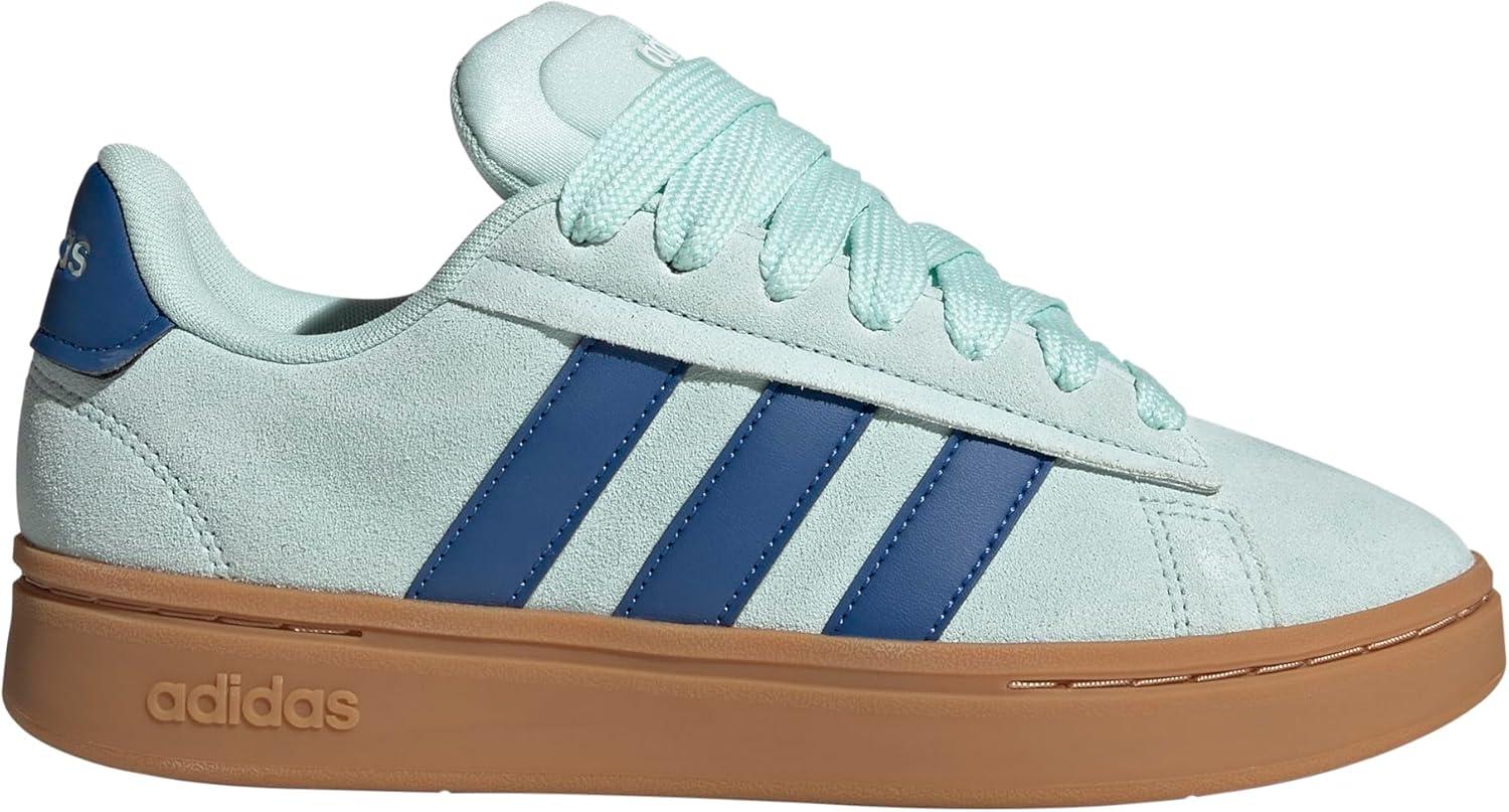 imageadidas Womens Grand Court Alpha 00s SneakersHalo MintTeam Royal BlueGum
