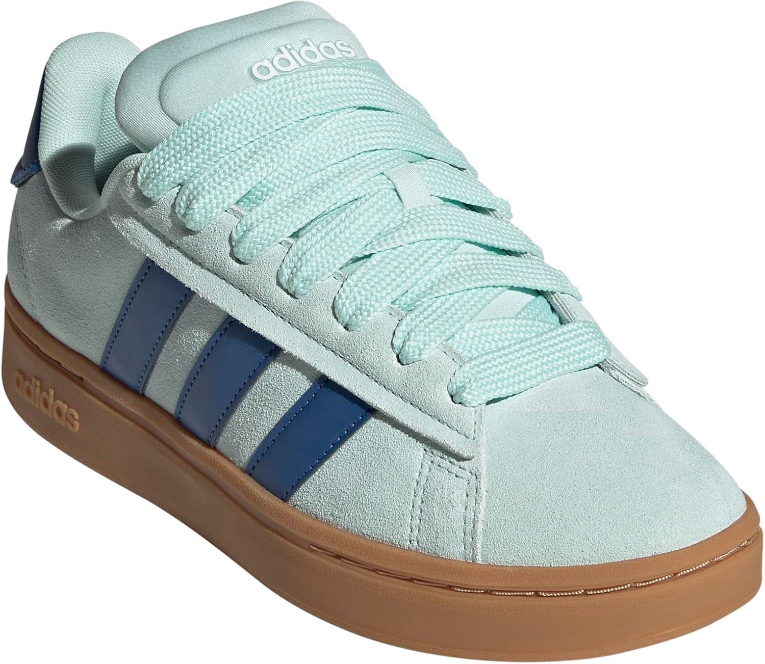 imageadidas Womens Grand Court Alpha 00s SneakersHalo MintTeam Royal BlueGum