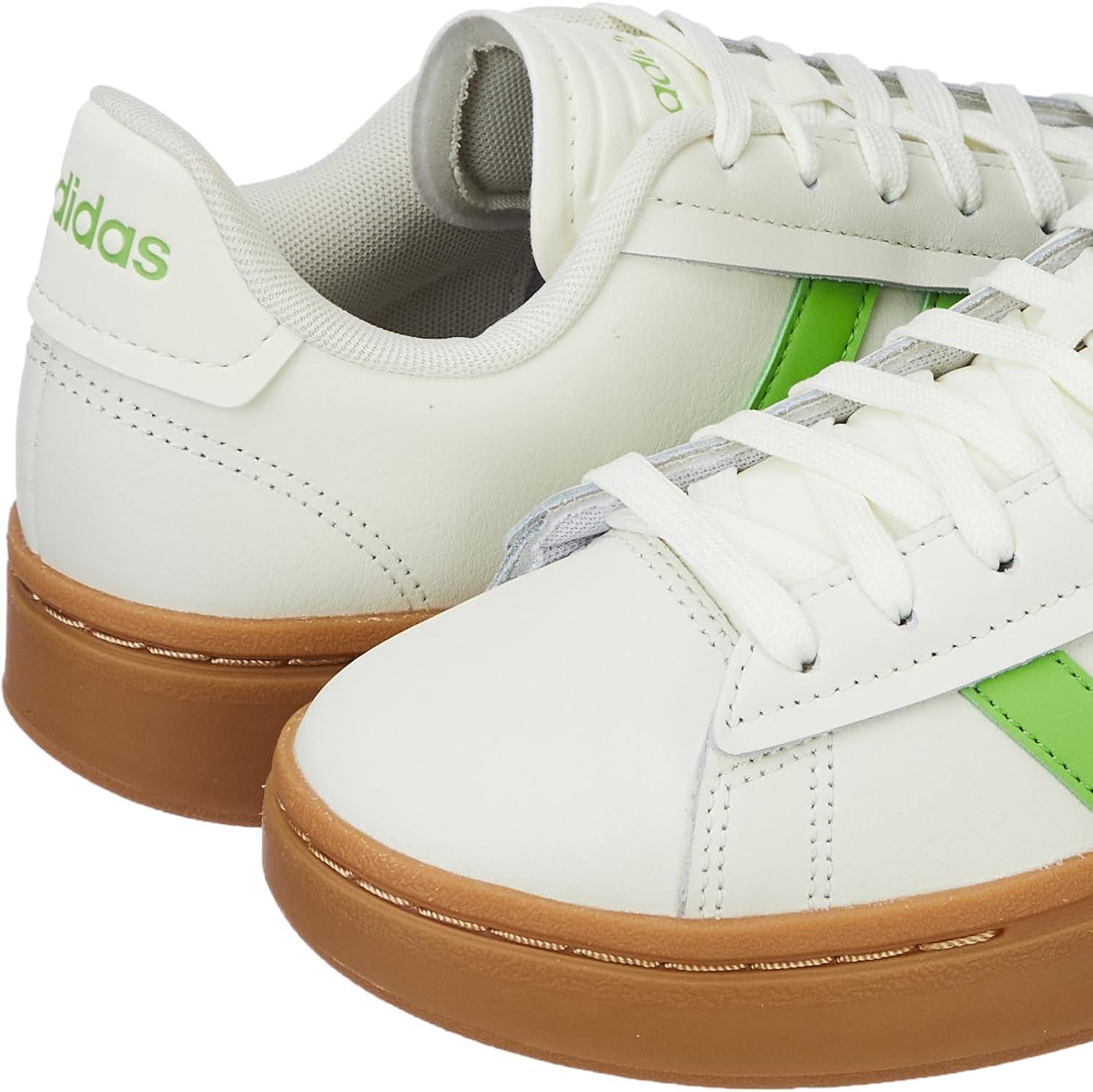 imageadidas Womens Grand Court Alpha 00s SneakersOwhiteSeluliGum10