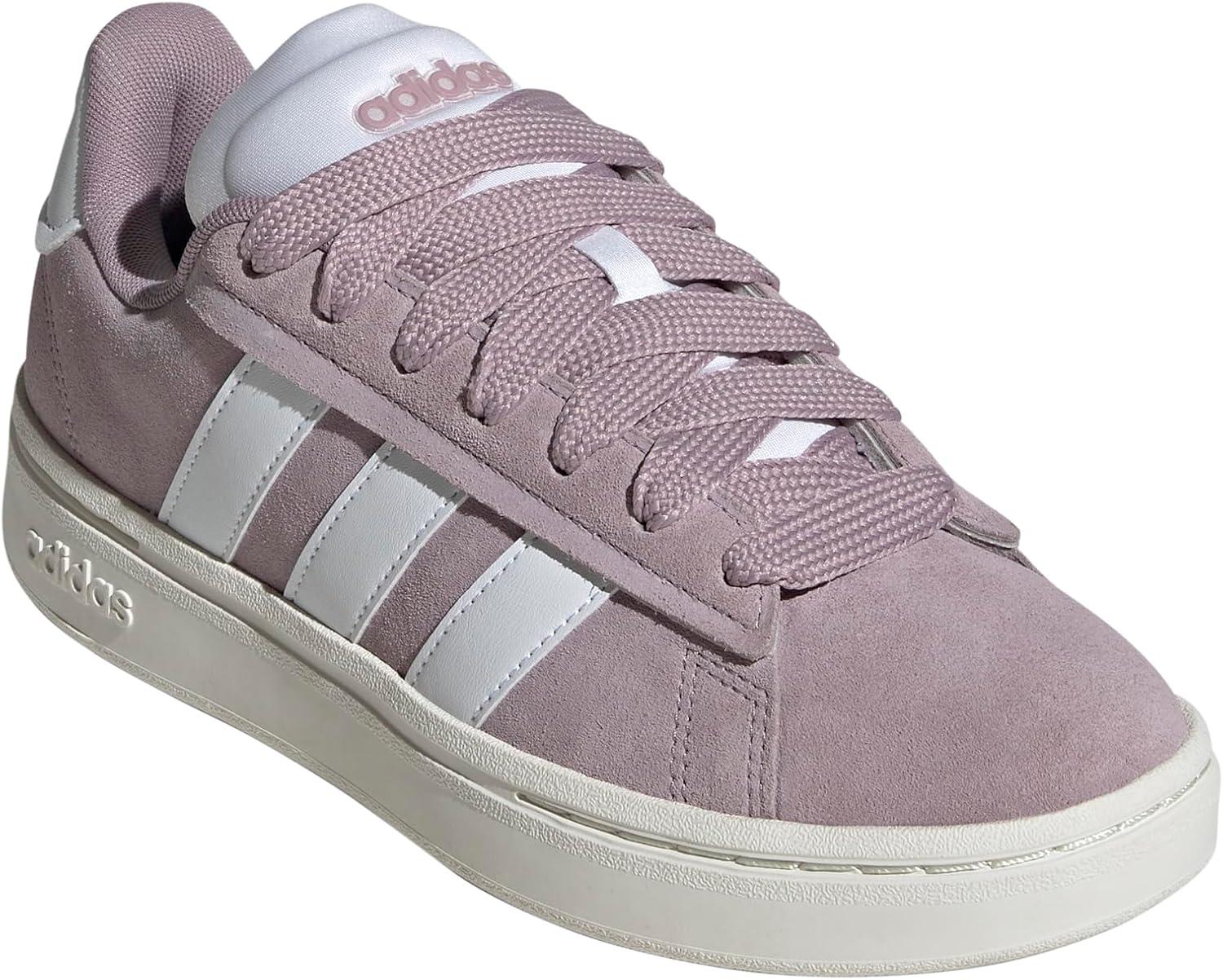 imageadidas Womens Grand Court Alpha 00s SneakersPreloved FigWhiteOff White