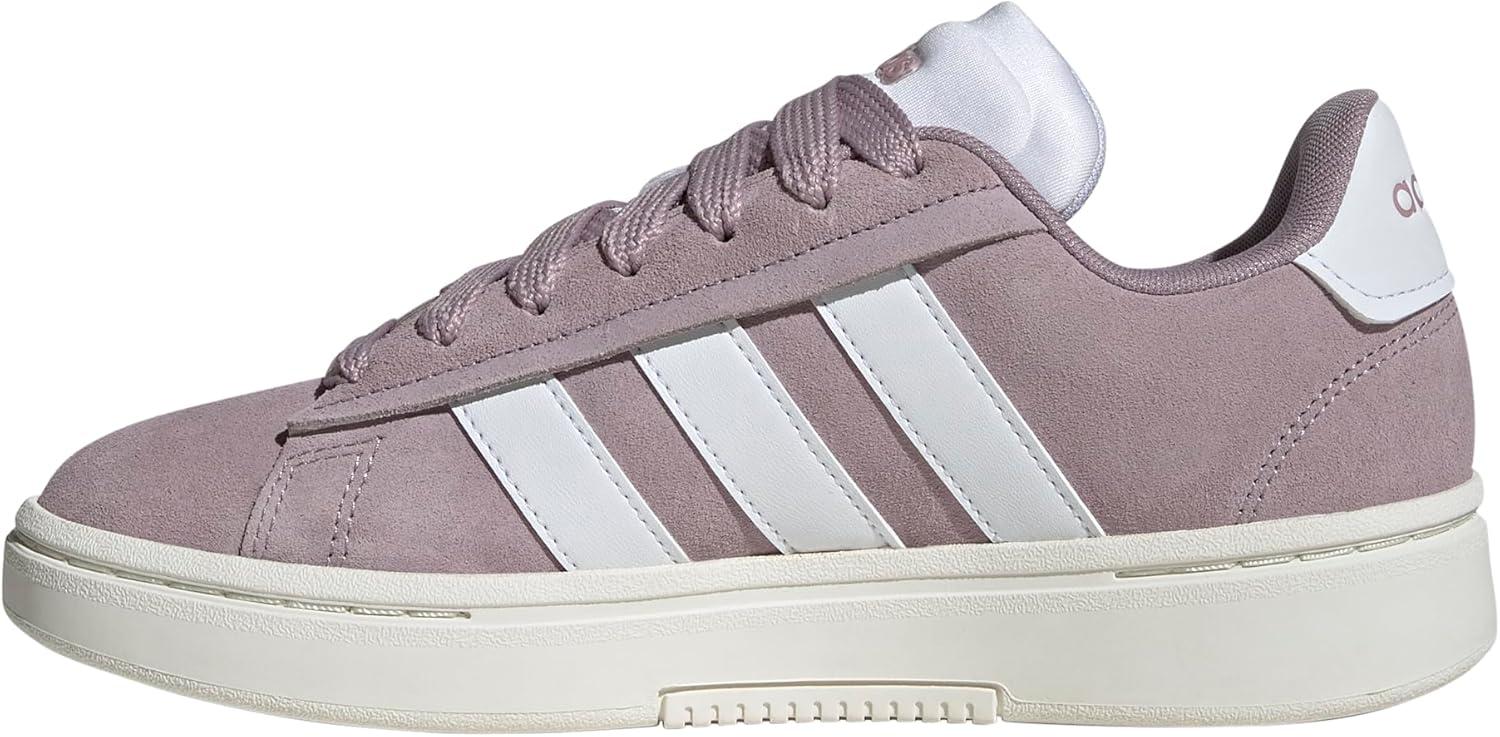 imageadidas Womens Grand Court Alpha 00s SneakersPreloved FigWhiteOff White
