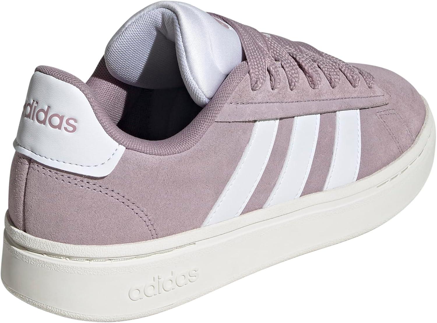 imageadidas Womens Grand Court Alpha 00s SneakersPreloved FigWhiteOff White