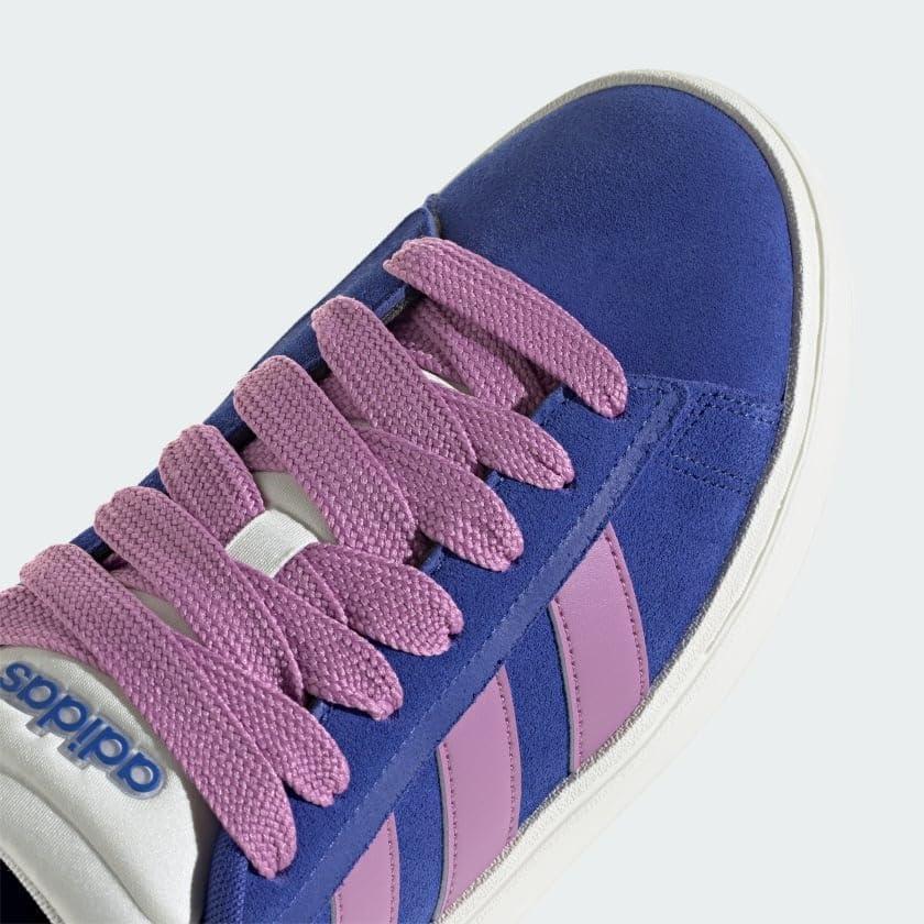 imageadidas Womens Grand Court Alpha 00s SneakersSemi Lucid BluePreloved PurpleOffwhite