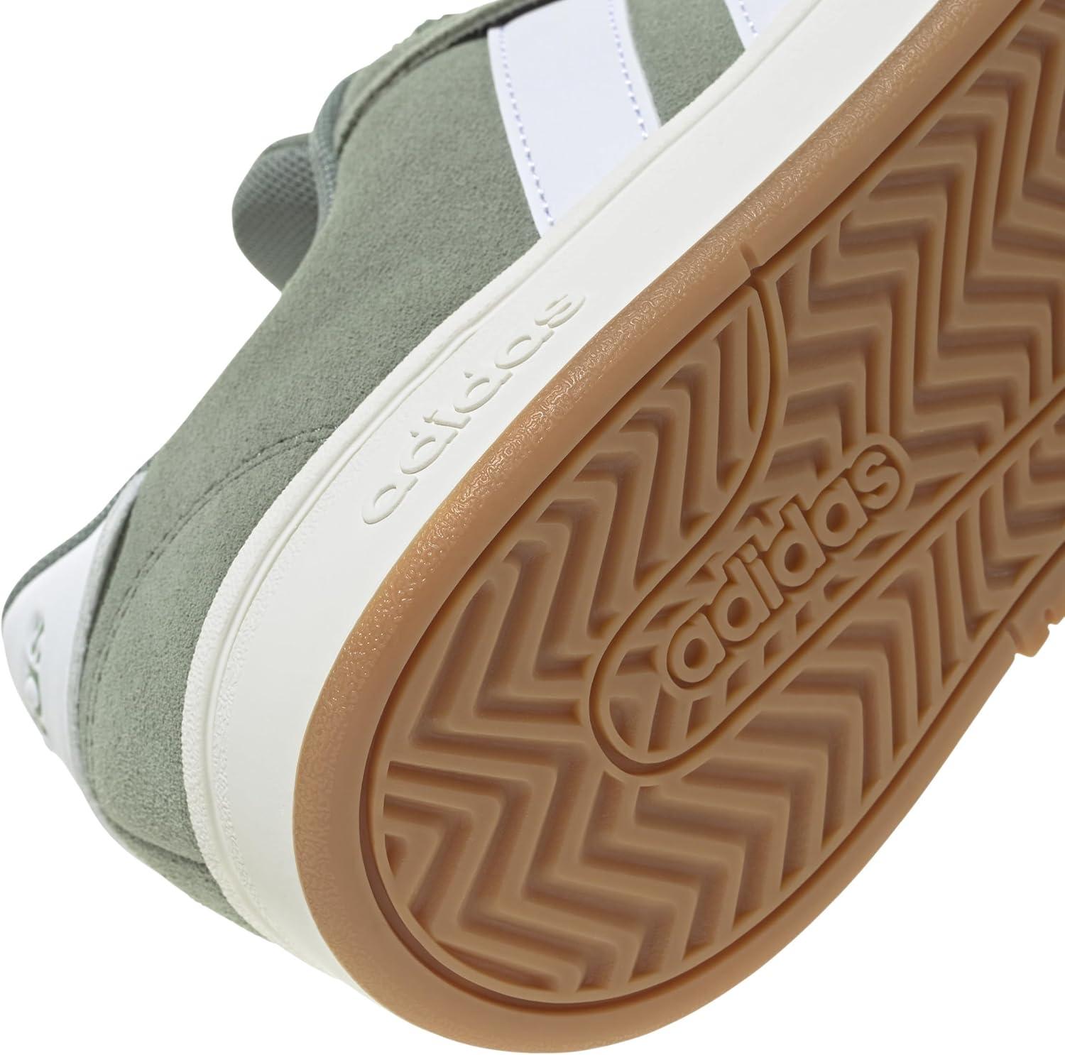 imageadidas Womens Grand Court Alpha 00s SneakersSilver GreenWhiteGum