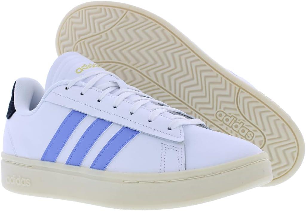 imageadidas Womens Grand Court Alpha 00s SneakersWhiteBlue FusionBlack