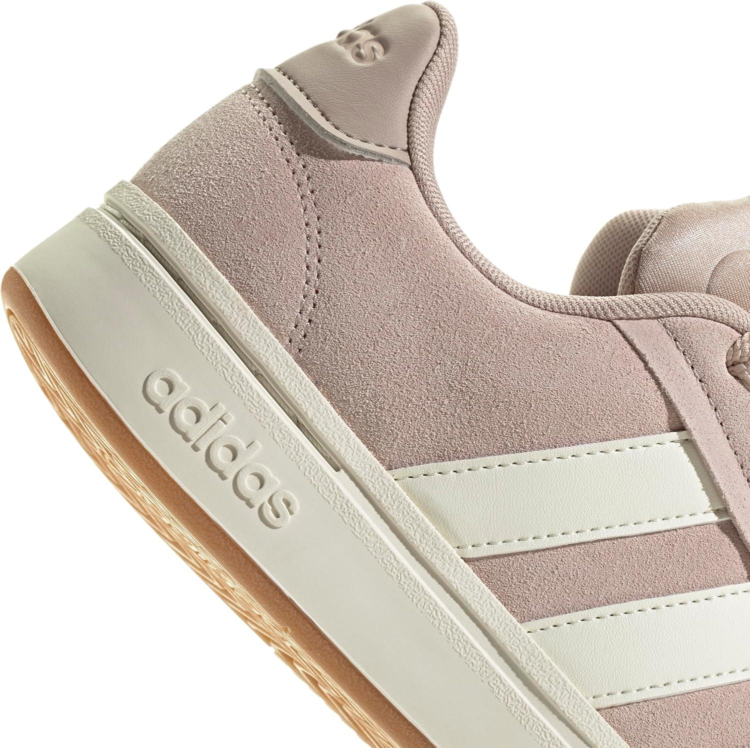 imageadidas Womens Grand Court Alpha 00s SneakersWonder TaupeOff WhiteVapour Grey
