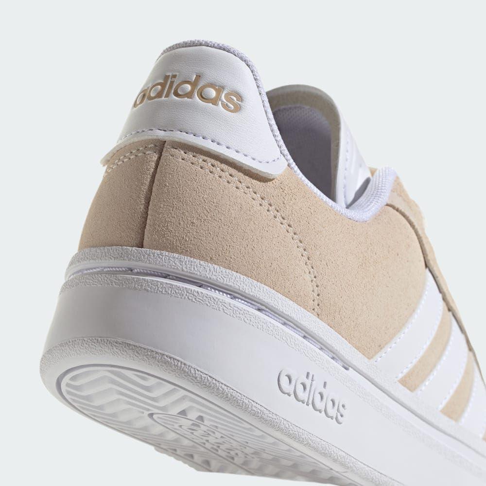 imageadidas Womens Grand Court Alpha 00s SneakersWonder WhiteWhiteMagic Beige