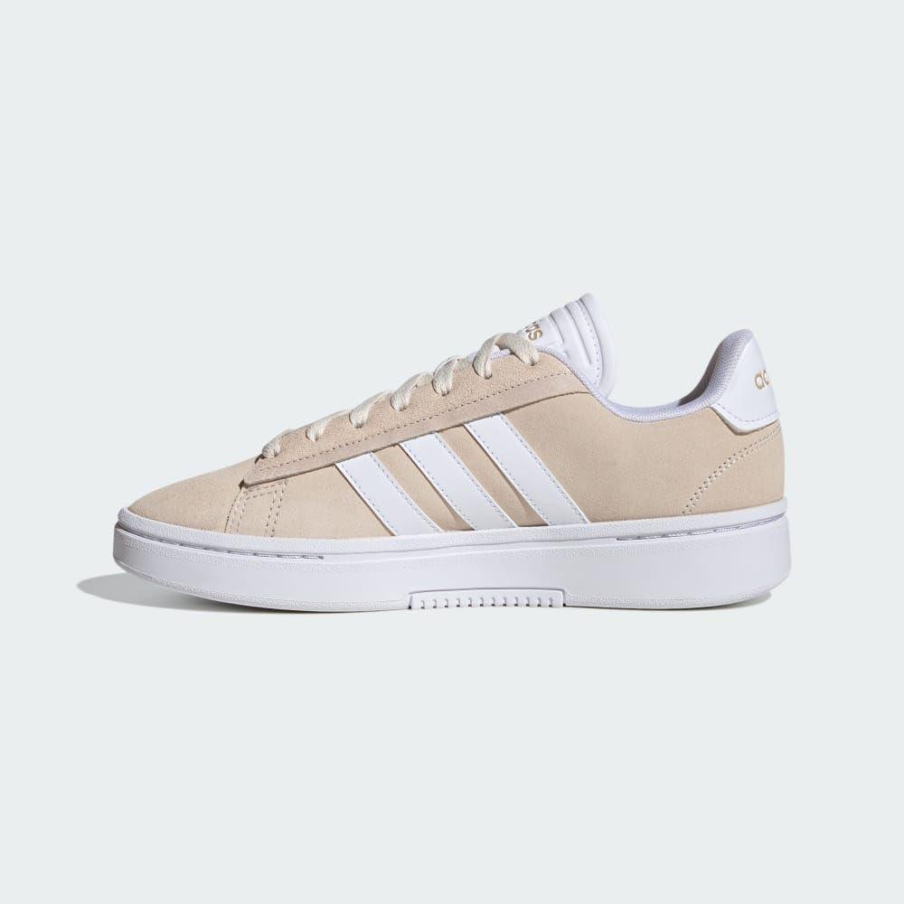 imageadidas Womens Grand Court Alpha 00s SneakersWonder WhiteWhiteMagic Beige