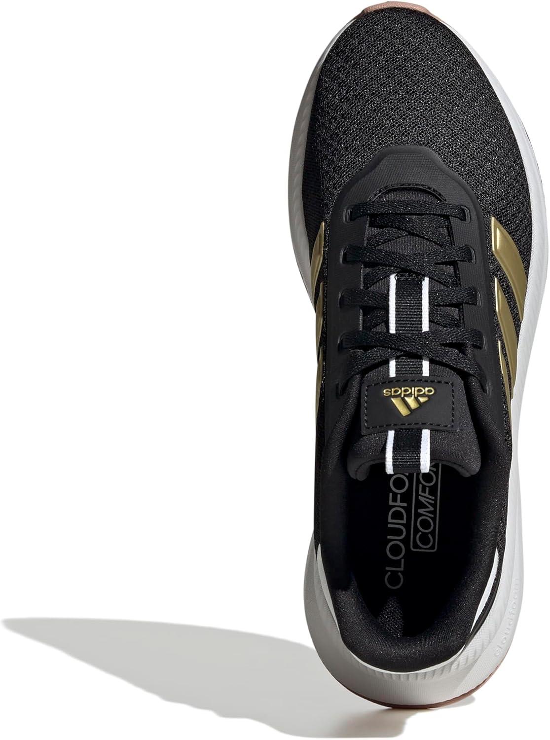 imageadidas Womens XPLR Path SneakerBlackGold MetallicCrystal White