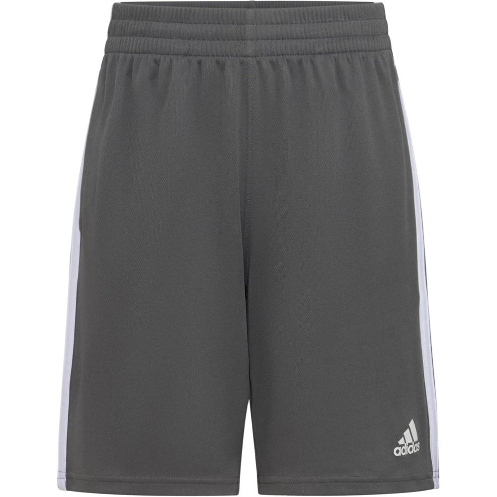 imageadidas Boys Classic 3Stripes ShortsDark Grey