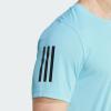 imageAdidas Mens Club 3Stripe TeeLight Aqua