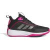 imageAdidas Mens Own The Game 30 Mid Top Basketball SneakerBlackIron MetallicShock Pink