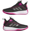 imageAdidas Mens Own The Game 30 Mid Top Basketball SneakerBlackIron MetallicShock Pink