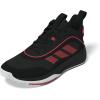 imageAdidas Mens Own The Game 30 Mid Top Basketball SneakerBlackLucid RedWhite