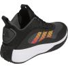 imageAdidas Mens Own The Game 30 Mid Top Basketball SneakerBlackShock PinkSupplier Colour