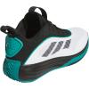 imageAdidas Mens Own The Game 30 Mid Top Basketball SneakerWhiteBlackPure Teal