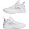 imageAdidas Mens Own The Game 30 Mid Top Basketball SneakerWhiteSilver MetallicGrey