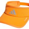 imageAdidas Superlite Adjustable Fit Sport Performance VisorPure OrangeSilver MetallicWhite