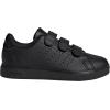 imageAdidas UnisexChild Advantage Base 20 Hook ampamp Loop SneakerCore BlackCore BlackGrey