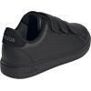 imageAdidas UnisexChild Advantage Base 20 Hook ampamp Loop SneakerCore BlackCore BlackGrey