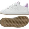 imageAdidas UnisexChild Advantage Base 20 Hook ampamp Loop SneakerWhiteWhitePreloved Purple