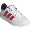 imageAdidas UnisexChild Streettalk SneakerWhiteBetter ScarletBlack