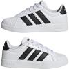 imageAdidas UnisexChild Streettalk SneakerWhiteBlackBlack