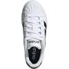 imageAdidas UnisexChild Streettalk SneakerWhiteBlackBlack