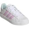 imageAdidas UnisexChild Streettalk SneakerWhiteBliss LilacHalo Mint