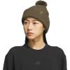 imageAdidas Womens Beanie with Pom  Knit Winter Ballie HatOlive Strata GreenBlackPom
