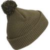 imageAdidas Womens Beanie with Pom  Knit Winter Ballie HatOlive Strata GreenBlackPom