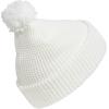 imageAdidas Womens Beanie with Pom  Knit Winter Ballie HatWhiteGreyPom
