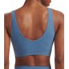 imageAdidas Womens Micro Stretch Seamless Wireless Lounge BraAltered Blue
