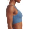 imageAdidas Womens Micro Stretch Seamless Wireless Lounge BraAltered Blue