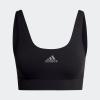 imageAdidas Womens Micro Stretch Seamless Wireless Lounge BraBlack
