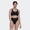imageAdidas Womens Micro Stretch Seamless Wireless Lounge BraBlack