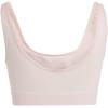 imageAdidas Womens Micro Stretch Seamless Wireless Lounge BraPeach Whip