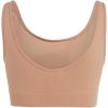 imageAdidas Womens Micro Stretch Seamless Wireless Lounge BraToasted Carmel