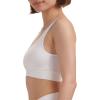 imageAdidas Womens Micro Stretch Seamless Wireless Lounge BraWhite