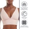 imageAdidas Womens MicroStretch Lounge BraSeamless Comfort ampamp SupportMagic Mauve