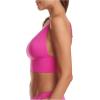 imageAdidas Womens MicroStretch Lounge BraSeamless Comfort ampamp SupportSemi Lucid Fuchsia