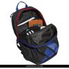 imageMidway Small Backpack for women and men durable laptop bagBlackBetter ScarletTeam Royal Blue