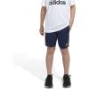 imageadidas Boys Classic 3Stripes ShortsCollegiate Navy With Orange