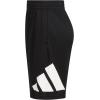 imageadidas Boys Elastic Waistband Essential Woven Sportswear ShortsBlack Adi