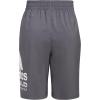 imageadidas Boys Elastic Waistband Essential Woven Sportswear ShortsGrey Five