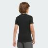 imageadidas Boys Moisture Wicking Techfit Compression Shirt Short SleeveBlack